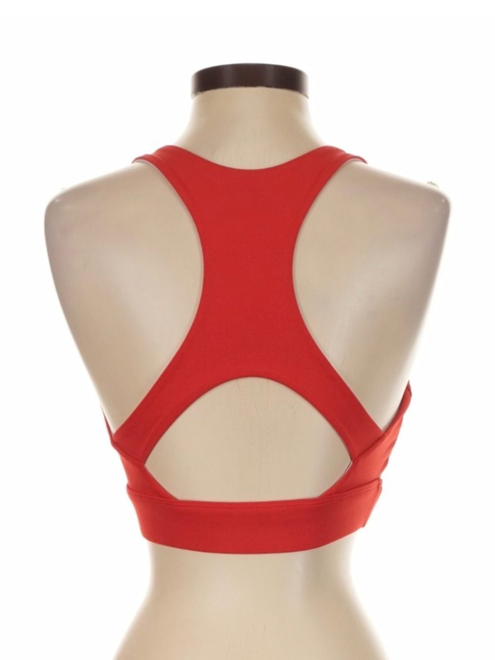 Unbranded Lululemon Dupe Red Sports Bra Size Medium - Picture 2 of 3